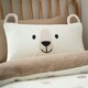 image 2 of Catherine Lansfield Cosy Bear So Soft Duvet Cover Set Natural | Cream | Natural | Double