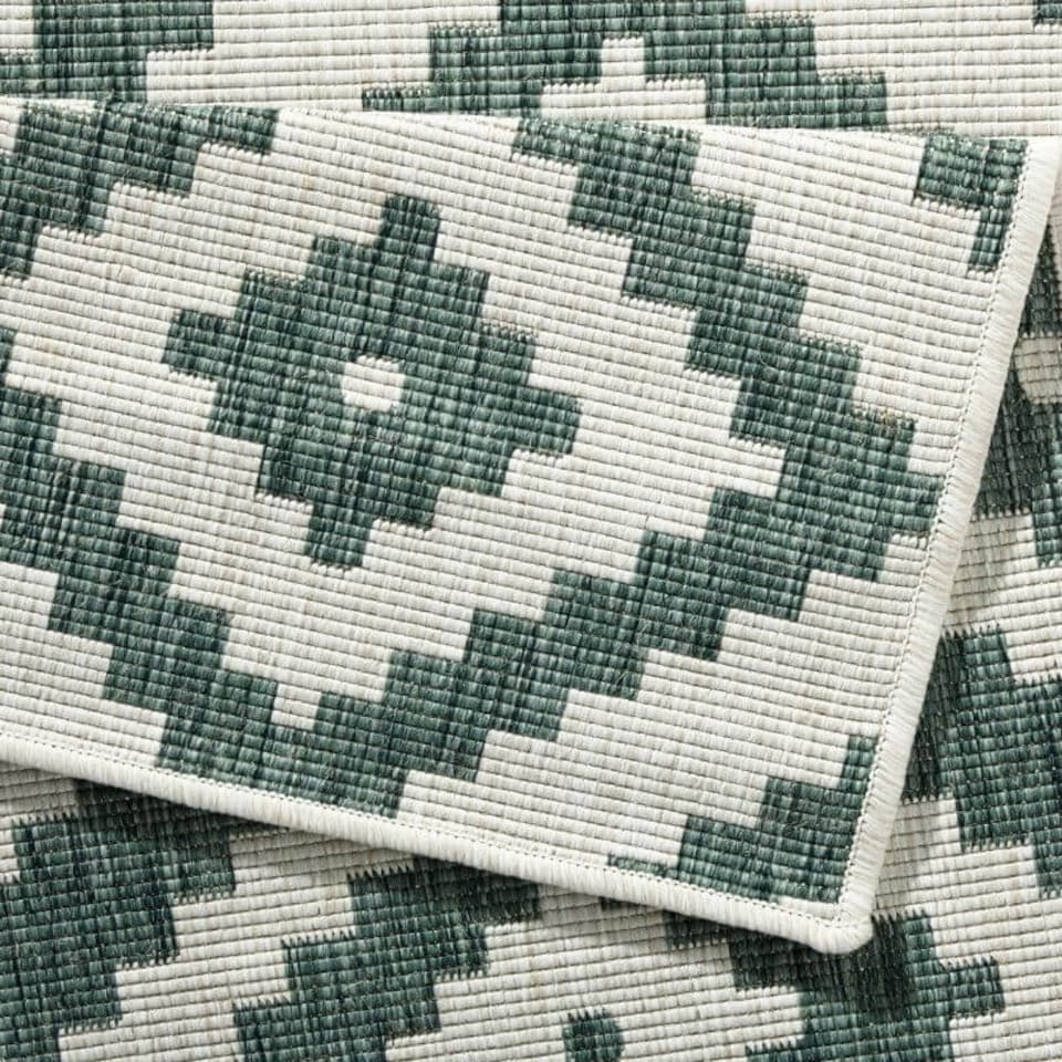 image 1 of The Rugs Malta Reversible Indoor Outdoor Rug Flatweave Polypropylene