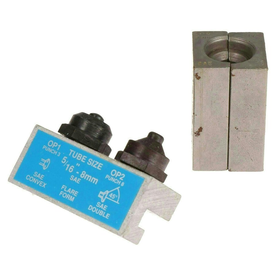 image 1 of 5/16" / 8mm SAE Brake Pipe Flaring Flare Tool Punch And Die Single Or Double