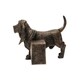 image 3 of Basset Hound Plant Pot Feet - Set of 3 - L6.5 x W11 x H7 cm Grey