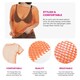 image 2 of Orange 80s Mesh top Orange | XL