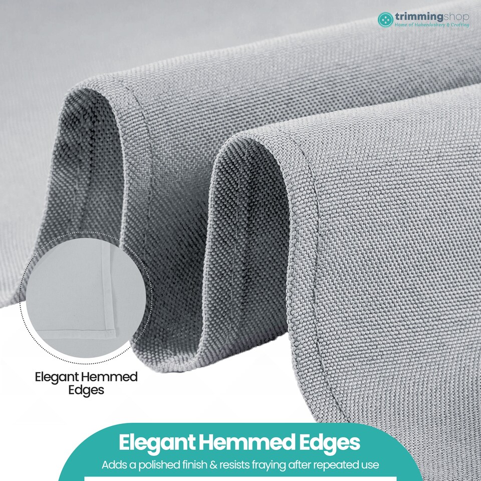 image 1 of 1pc Polyester Table Napkins, Wrinkle-Resistant Cloth Napkin - 20 Inch