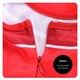 image 4 of Devil Cheerleader Costume - Facepaint and Pom Poms | Red | XL