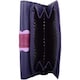 image 4 of Genuine Soft Leather Multi-Colour Money / Cred Card Holder / Purse Purple | Purple/Fuchsia/Lilac