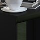 image 6 of FWStyle Stora 2 Drawer Bedside Cabinet - Black Gloss Front