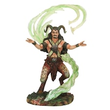 Anne Stokes Earth Elemental Wizard Collectable Figurine - Multicoloured - One Size