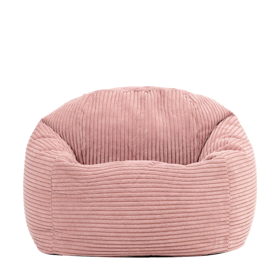 image 1 of Kids High Rest Beanbag Corduroy Dawn Pink | Pink | Dawn Pink | 1