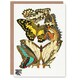 image 1 of Eugene Seguy Art Card Papillons Butterflies Illustration