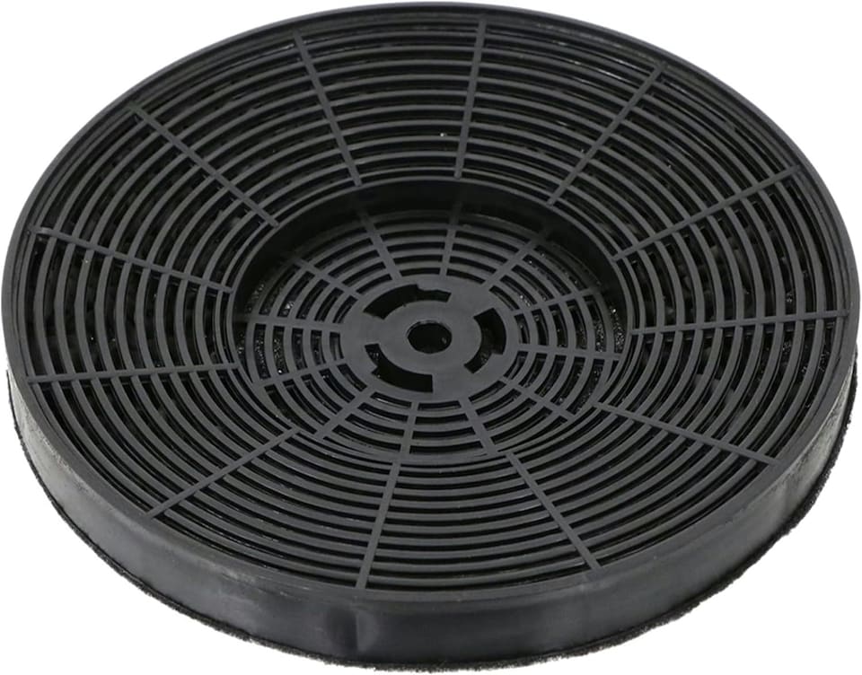 image 1 of SPARES2GO Carbon Charcoal Filter compatible with CDA CCA52WH CHA15 Cooker Hood 175mm Pack of 2