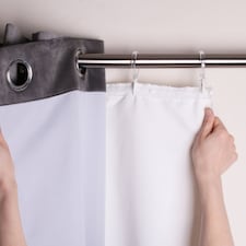 Fusion Eyelet Blackout Lining Eyelet Blackout Lining White