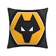 image 1 of Wolverhampton FC Crest Cushion Black