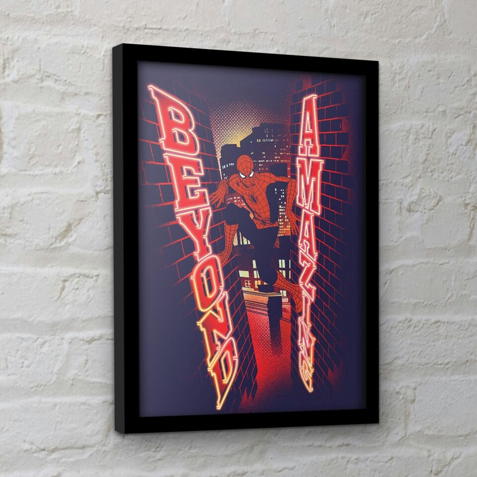 image 1 of Spider-Man (Beyond Amazing) Framed 30x40cm Print