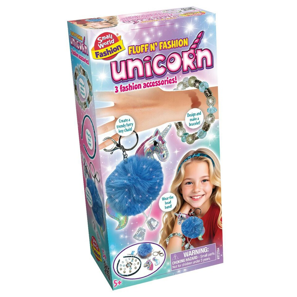 image 1 of Small World Toys Fluffn' Fashion Unicorn