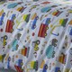 image 7 of Portfolio Home Bedding Bright Trucks Childrens Diggers Duvet Cover Reversible Bedding Set Multi | Single