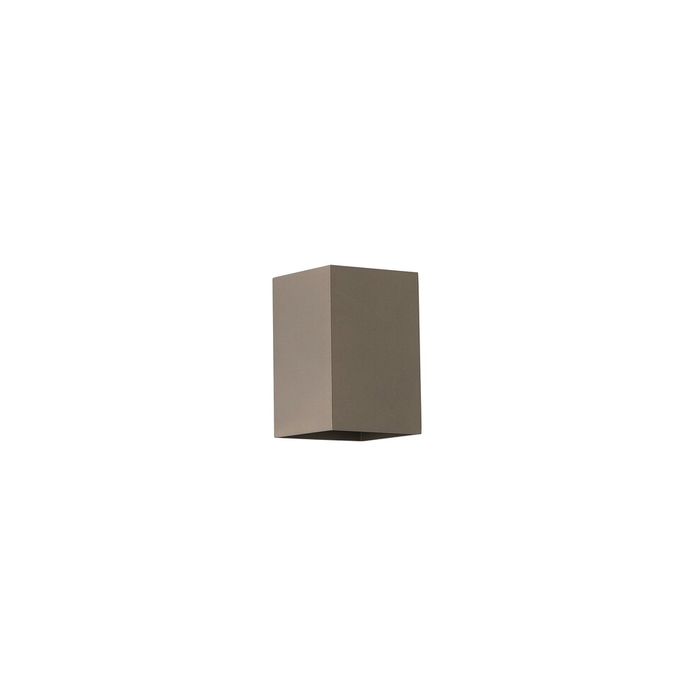 image 1 of London Square Up and Down Wall Light Brown