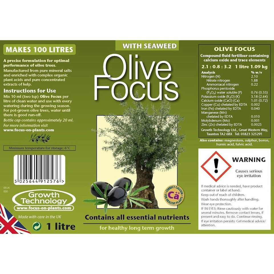image 1 of Growth Technology Olive Focus N/A | S