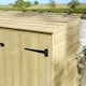 image 5 of Rowlinson Premier Shiplap Triple Bin Store