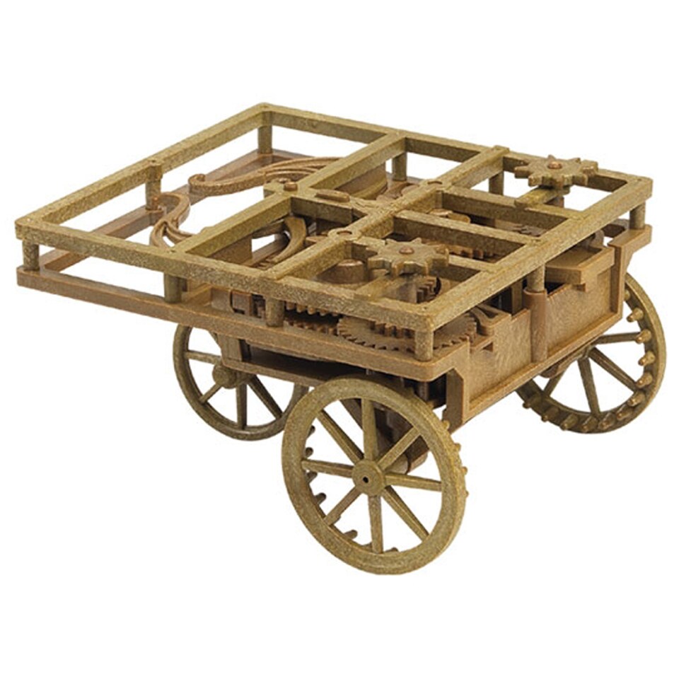 image 1 of Academy Da Vinci Series Self-Propelling Cart Model Kit