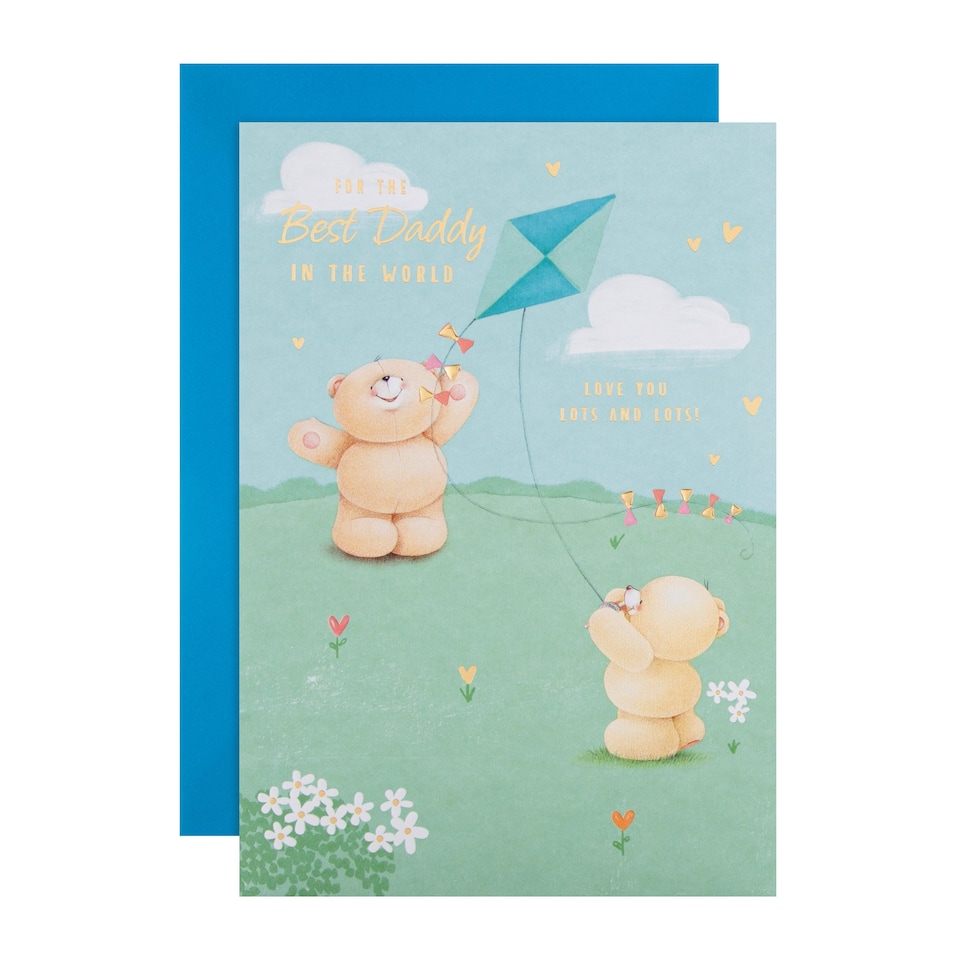 image 1 of Hallmark Father's Day Card For Daddy - Forever Friends Design