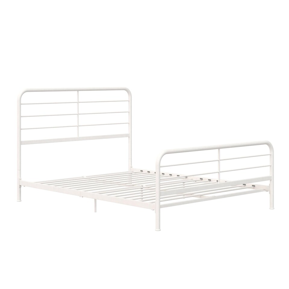 image 1 of Millie Metal Bed White, King Size
