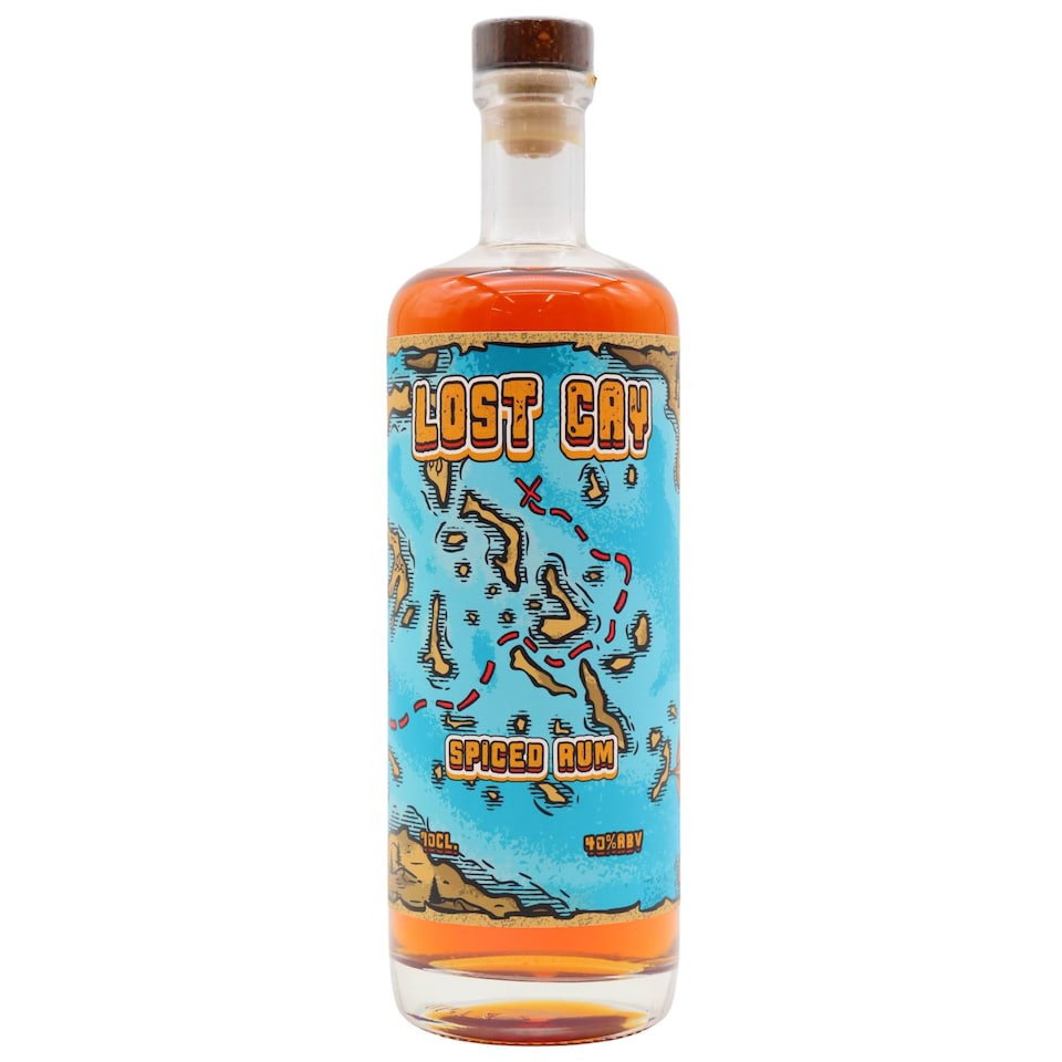image 1 of The Custom Spirit Co. - Lost Cay Spiced Rum | Multi | Deep amber | Vanilla, caramel, sour cherry, black cardamom | 1