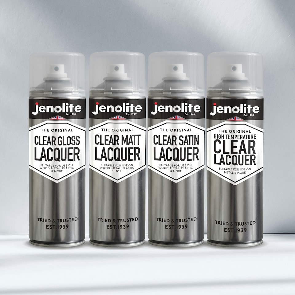 image 1 of Jenolite Clear Lacquer Spray - Satin - 500ml
