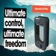 image 6 of Closer Pets Microchip Activated Weatherproof Flap / Door with Manual Lock – Anthracite Dark Grey (CP360G)