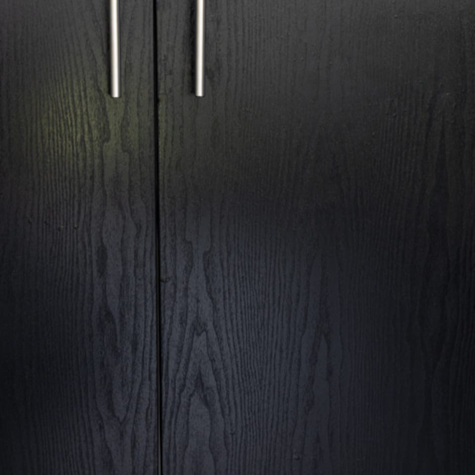 image 1 of Sticky Back Plastic Blackwood Wood Effect Kitchen Self-adhesive Vinyl Wrap for Cupboards, Doors and Worktops 90cm x 15m - d-c-fix