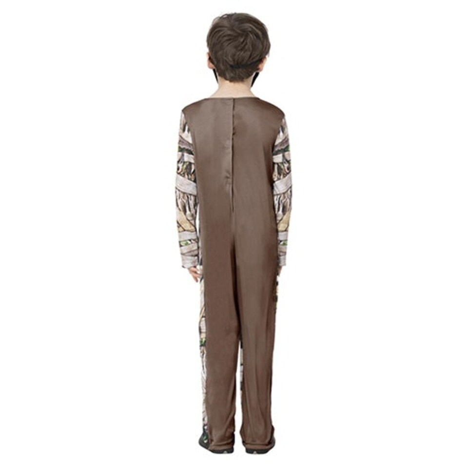 image 1 of Zombie Mummy Fancy Dress Costume Kids Unisex Medium - Age 7-9