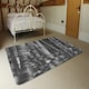 image 3 of Black and white bamboo (Rug) Grey | Small: 60x110cm