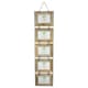 image 1 of Nicola Spring Rustic Wooden Hanging 5 Photo Frame - 6 x 4" - Natural