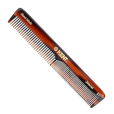 Kent Brushes Handmade 154mm Pocket Comb Thick/Fine Hair