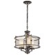 image 1 of Ahrendale 3 Light Pendant Chandelier Light Mesh Iron, E27