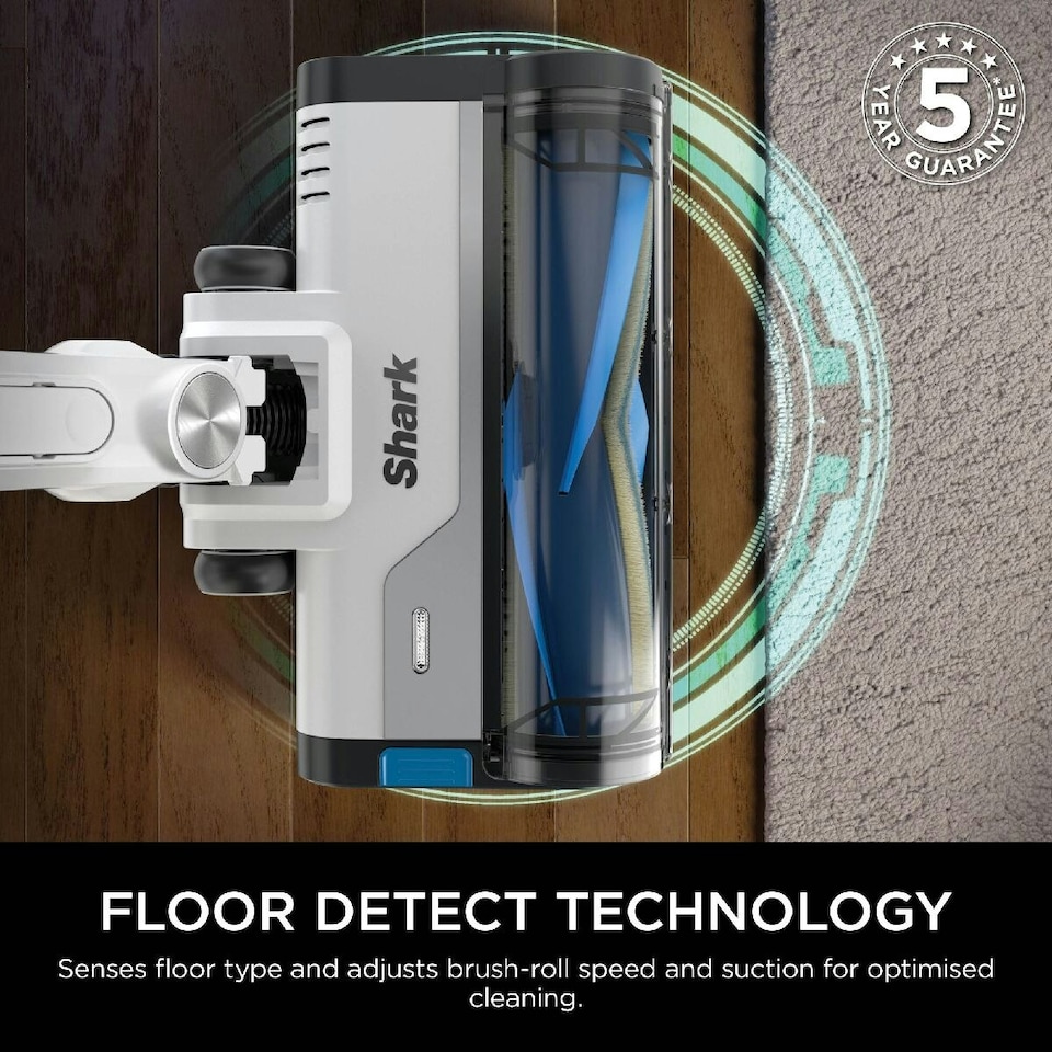 image 1 of Shark PowerPro Cordless Stick Vacuum with Anti Hair Wrap and Floor Detect - IZ380UK