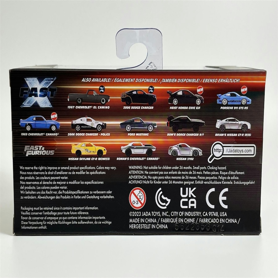image 1 of Fast and Furious Fast X 1967 Chevrolet El Camino 1:32 Scale Jada 34414