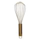 image 1 of Interiors By Premier Large Gold Finish Stainless Steel Whisk| Rust-Resistant Whisk for Home Chefs,Multi-Purpose Hand Mixer