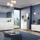 image 5 of Avenale Sideboard 2 Door 2 Drawer in Alpine White High Gloss