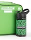 image 2 of Minecraft Lunch Bag Set | Creeper Adventure for Boys | Lunch Box, Water Bottle & Snack Pot | Gamer Merchandise for Kids | Carry The Pixelated Adventure in Every Meal Lunch Set