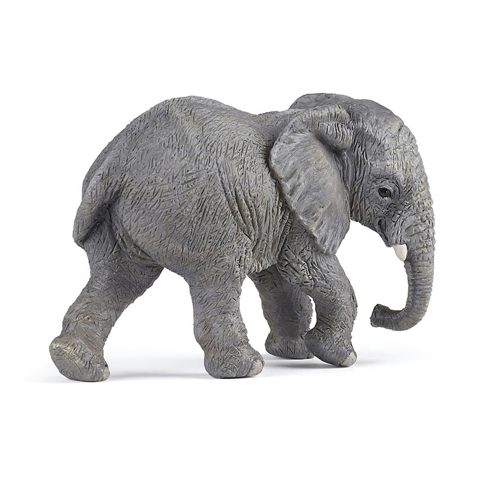 image 1 of PAPO Wild Animal Kingdom Young African Elephant Toy Figure
