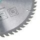 image 6 of 2pc 250mm TCT Circular Saw Blades 40 and 60 Teeth with Adapter Rings TE321