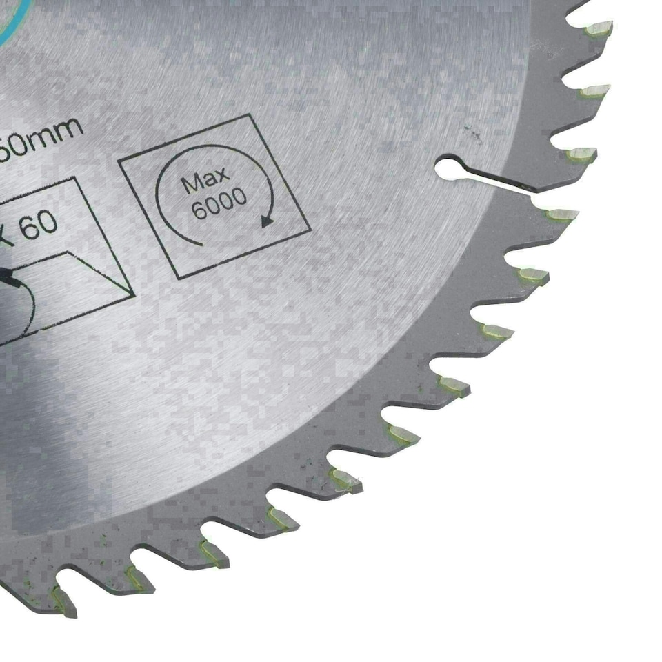image 1 of 2pc 250mm TCT Circular Saw Blades 40 and 60 Teeth with Adapter Rings TE321