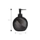 image 7 of Ripple Black Textured 4 Piece Bathroom Accessory Set | Black | Black | 1