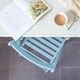 image 5 of Harbour Housewares Beech Wood Folding Chairs - Denim Blue - Pack of 2 | Blue | Denim Blue