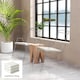 image 2 of Outsunny Seat Cushions with Machine Washable Cover | Cream | cream white | 46 x 42 x 7 cm
