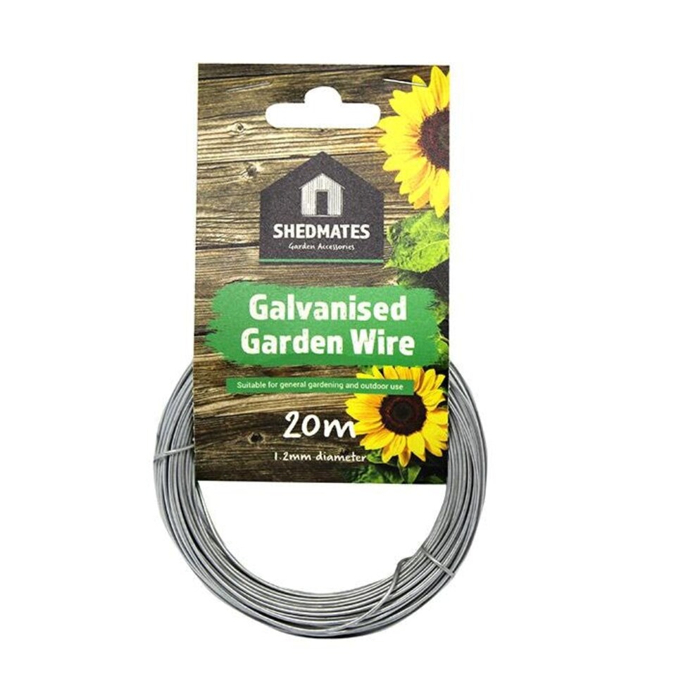 Kingfisher Galvanised Garden Wire 20m x 1.2mm - One Colour - One Size