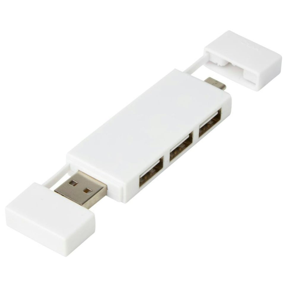 image 1 of Bullet Mulan Double USB Socket - White - One Size