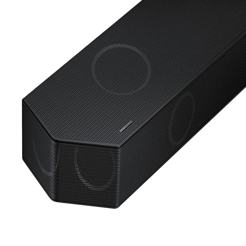 image 1 of Samsung Q990D Q-Series 11.1.4ch Cinematic Soundbar with Subwoofer and Rear Speakers (2024) | Black | Black