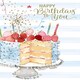 image 1 of Happy Birthday Large Cake Card