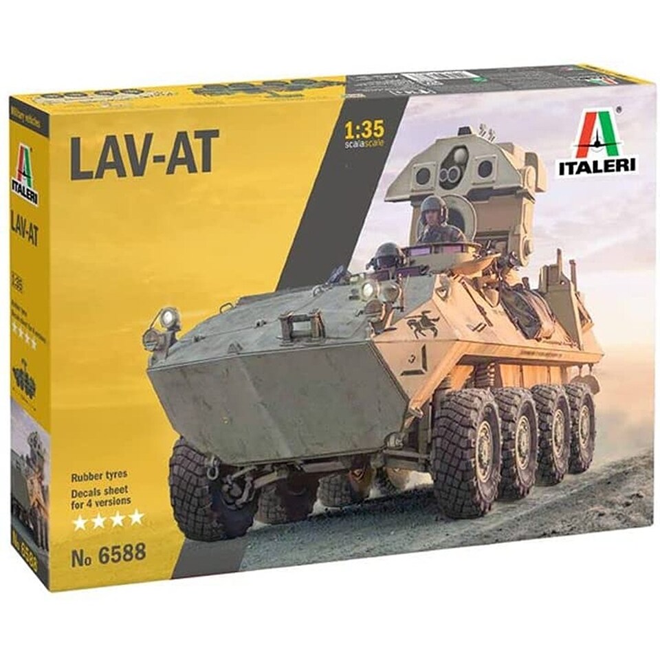 Italeri 6588 LAV-25 T.U.A. Tank 1:35 Model Kit