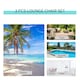 image 6 of Outsunny 3 Pieces Lounge Chair Set Garden Sunbathing Chair w/ Table Grey